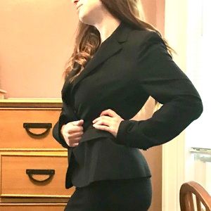 BLACK BLAZER from BANANA REPUBLIC